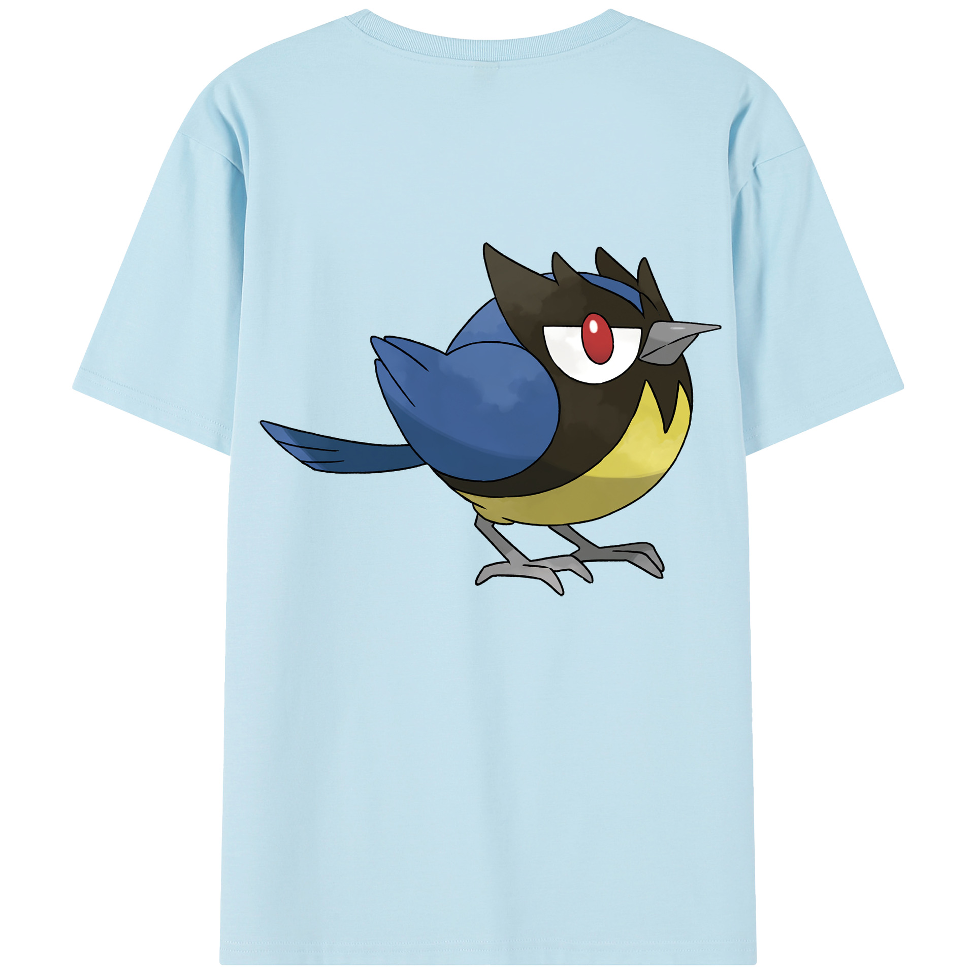 （画像用） ポケットモンスター Pokémon 綿100％半袖Tシャツ（背面プリント）